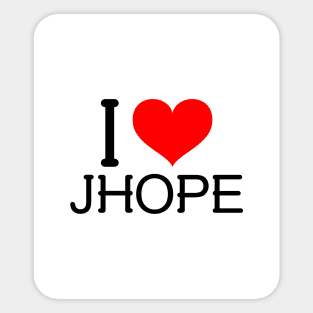 I ♡ love JHOPE Sticker